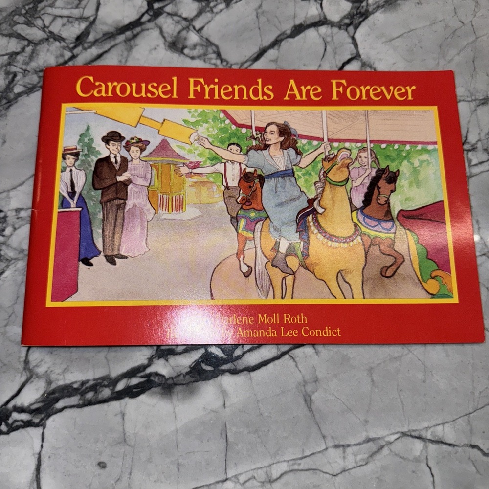 Knoebels Amusement Park 1992 'Carousel Friends Are Forever' Pennsylvania